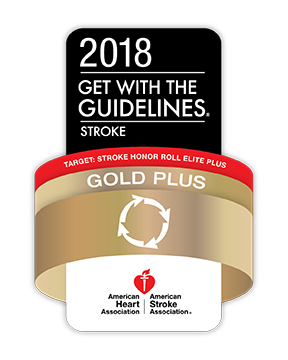 American Heart Association/American Stroke Association’s Get With The Guidelines®-Stroke Gold Plus Quality Achievement Award